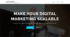 Desktop Screenshot of davidmeindl.com